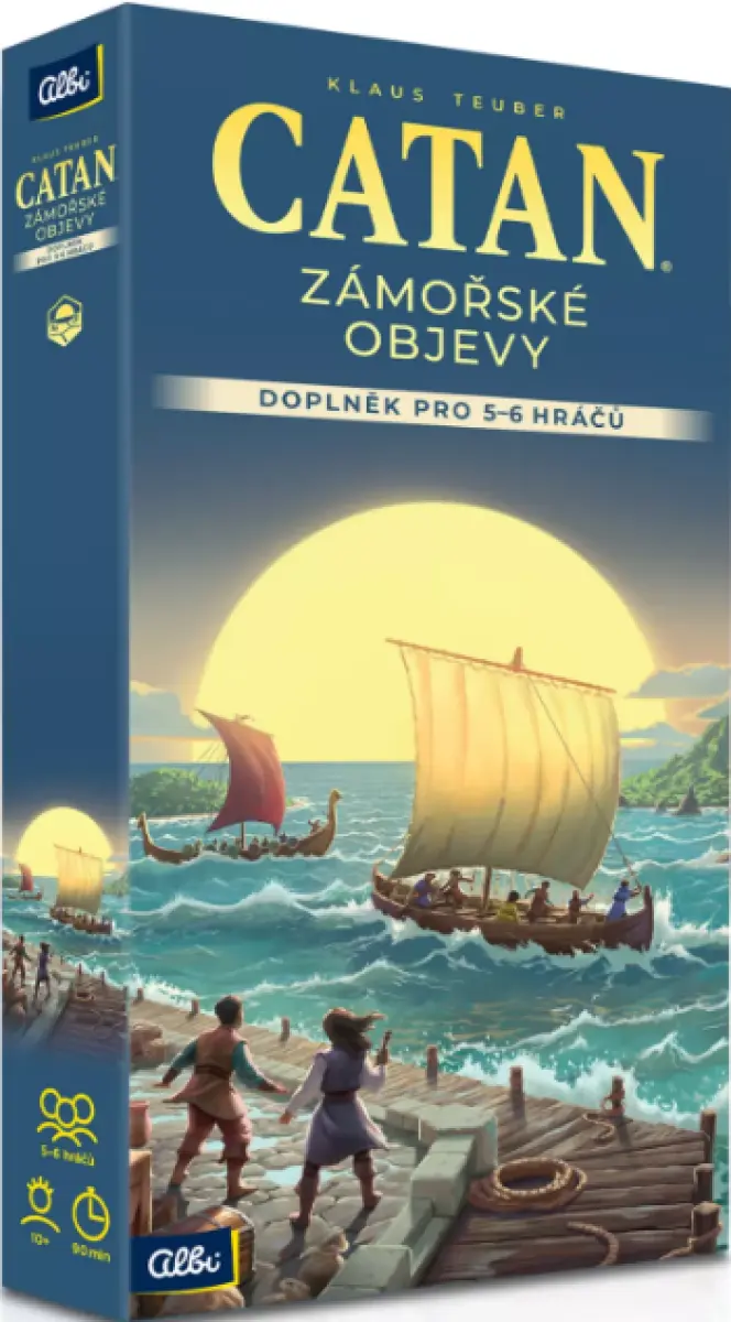 Catan: Zámorské objavy 5-6 hráčov edícia 2025 - hra z kategorie Osadníci z Katanu