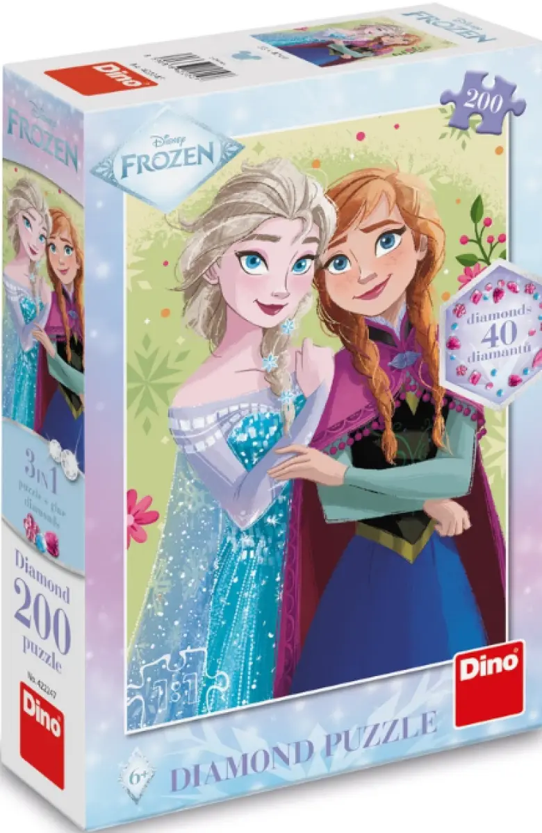 Puzzle Jarní protrét Frozen