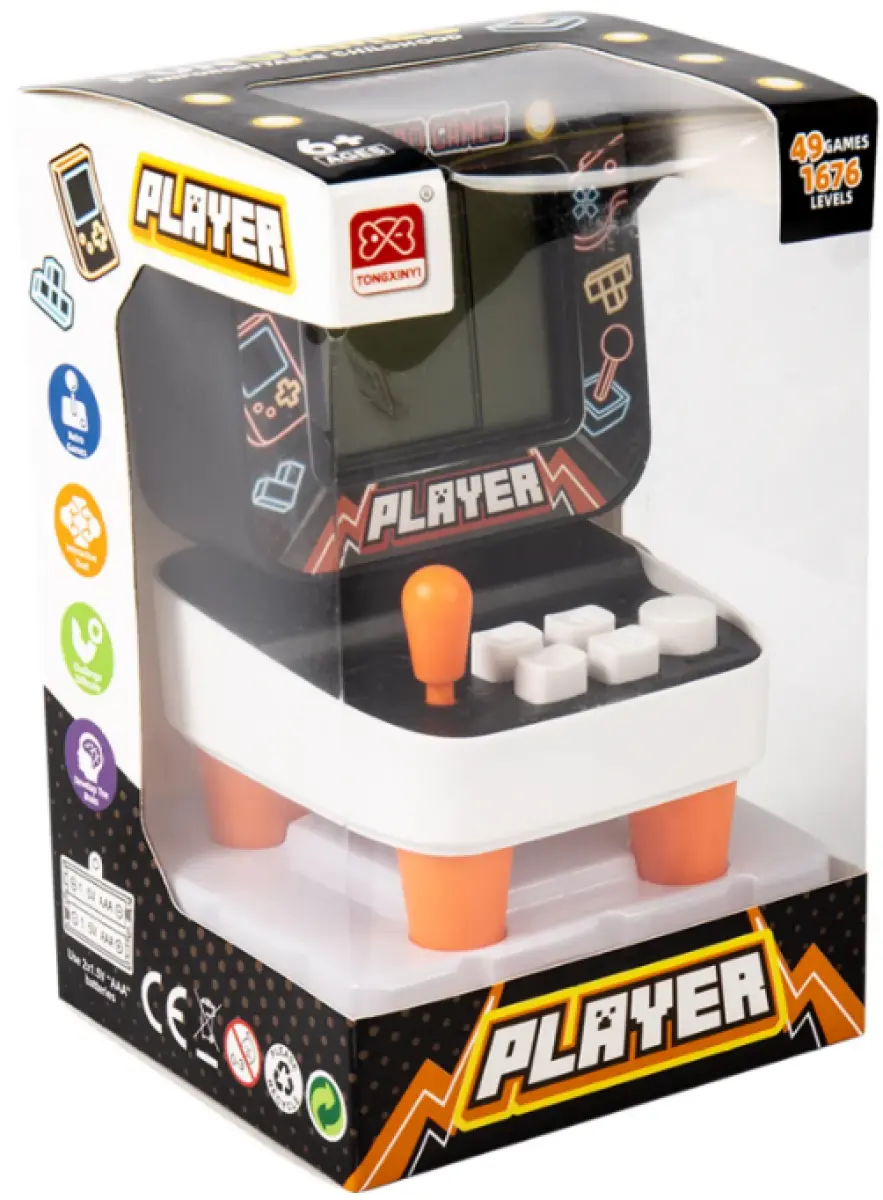 Mini arkádovka s černobílou obrazovkou