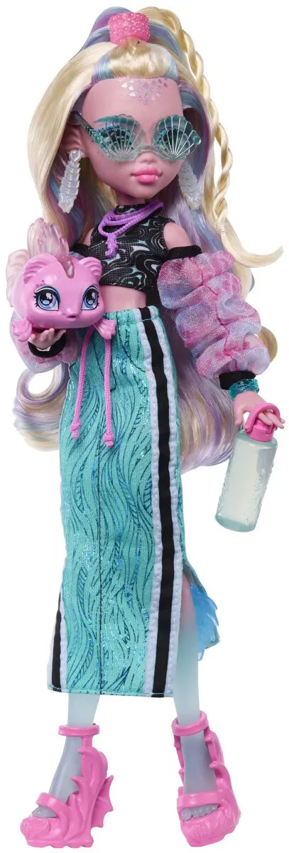 Mattel monster high monsterka lagoona blue, jhk33