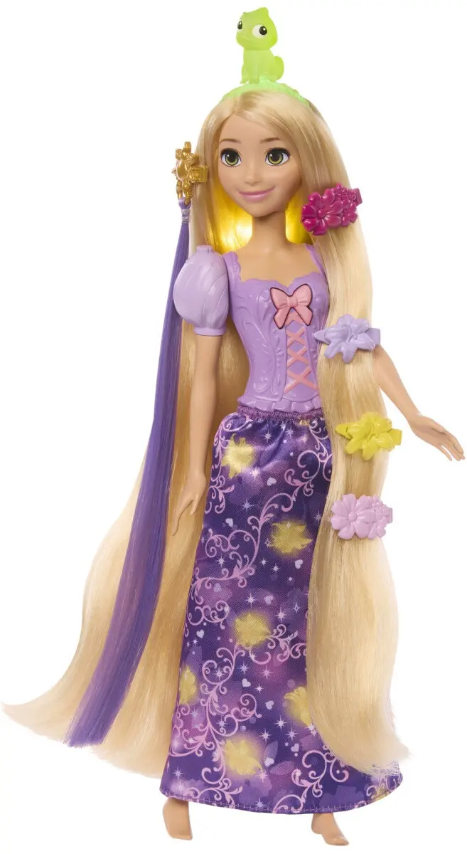 Mattel Disney Princess Panenka Locika se zářícími vlasy