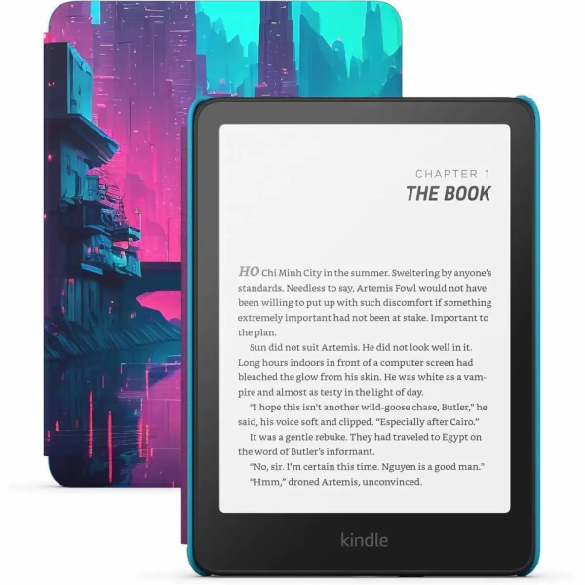 Amazon Kindle Paperwhite Kids 2024, 16GB + pouzdro Cyber City