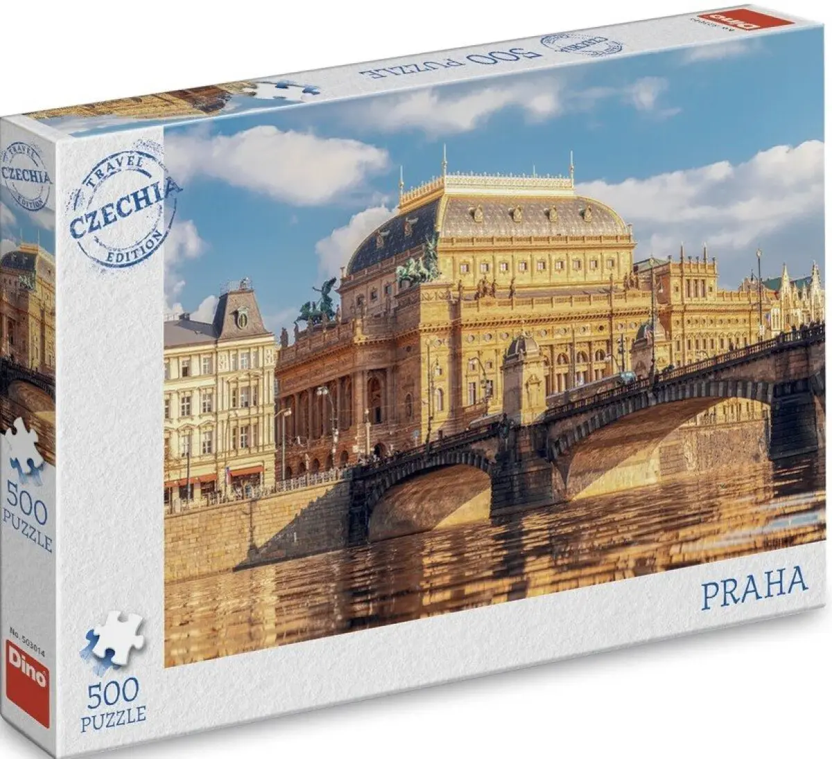 Puzzle TRAVEL Národní divadlo 500 dílků - Dino