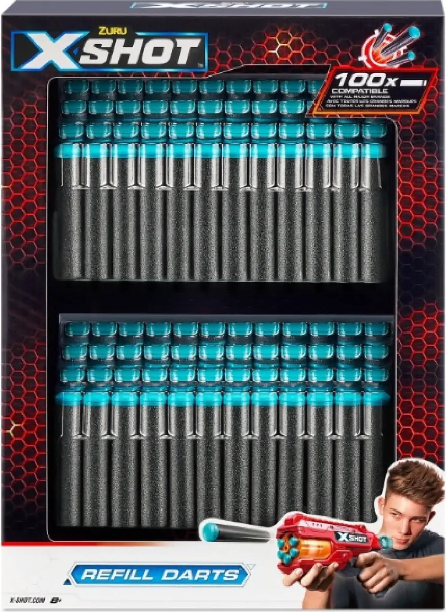 XSHOT náhradní pěnové náboje 100 ks