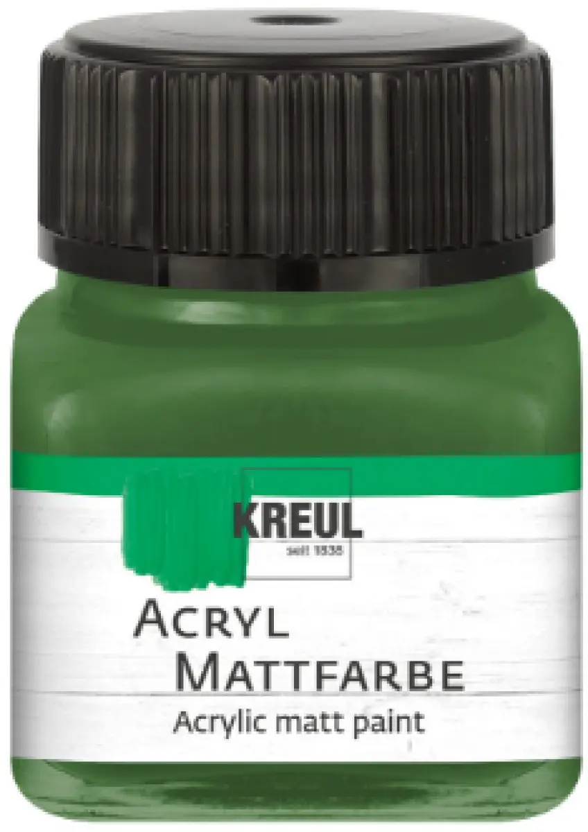 Akrylová barva Kreul Matt – 12 Olive Green