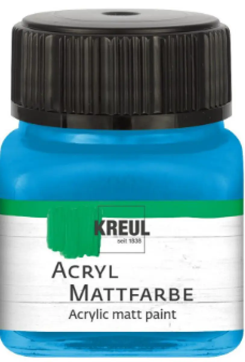 Akrylová barva Kreul Matt – 17 Light Blue