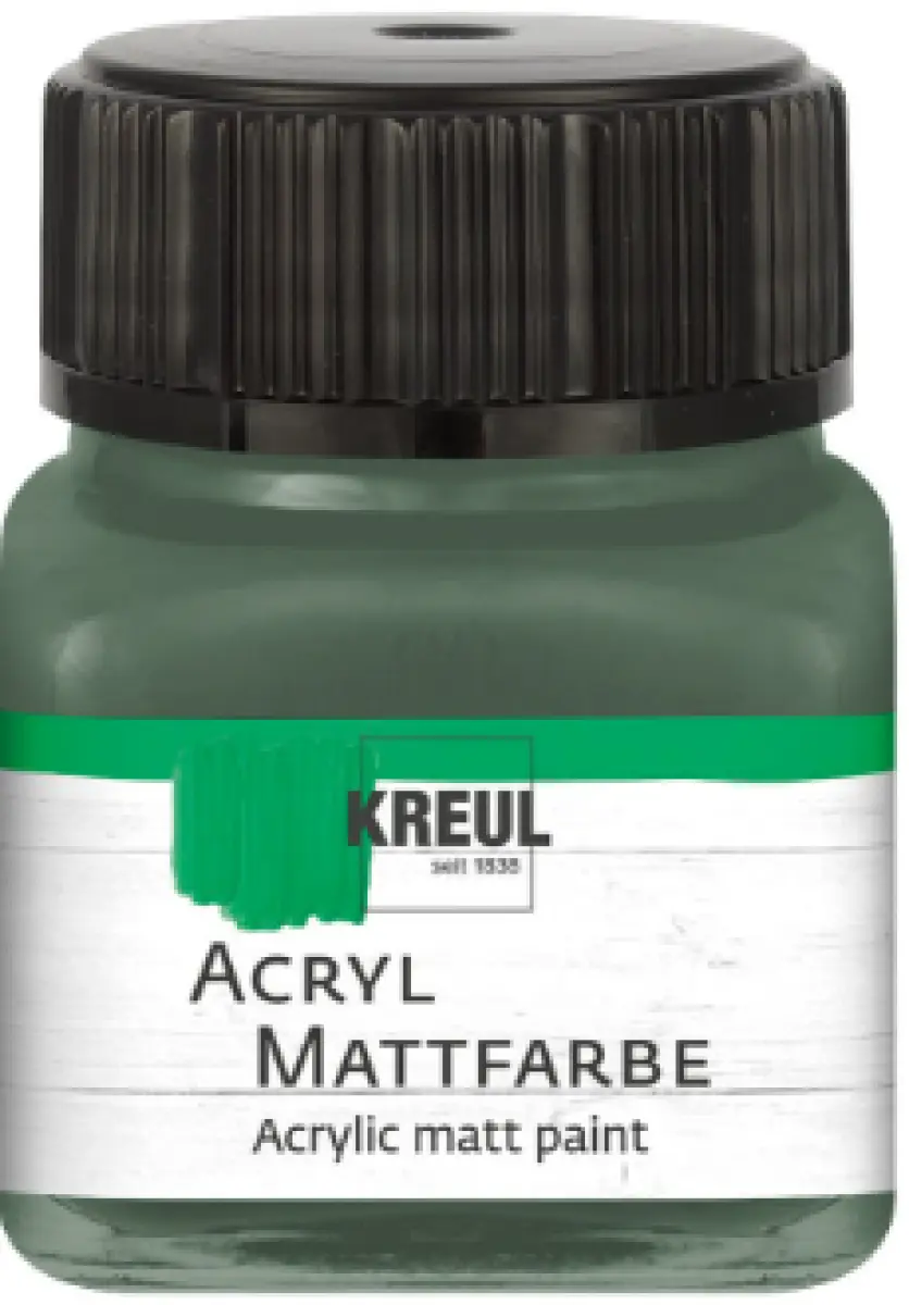 Akrylová barva Kreul Matt – 31 Russian Green