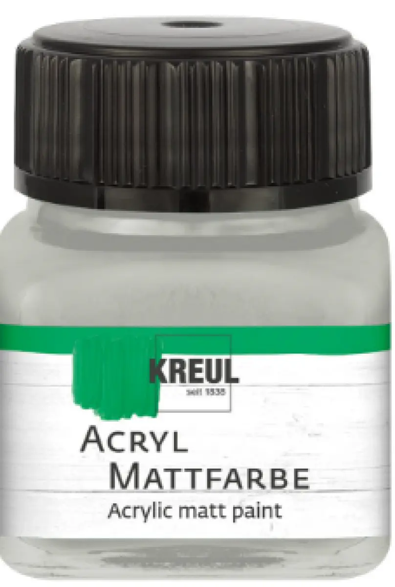 Akrylová barva Kreul Matt – 37 Silver