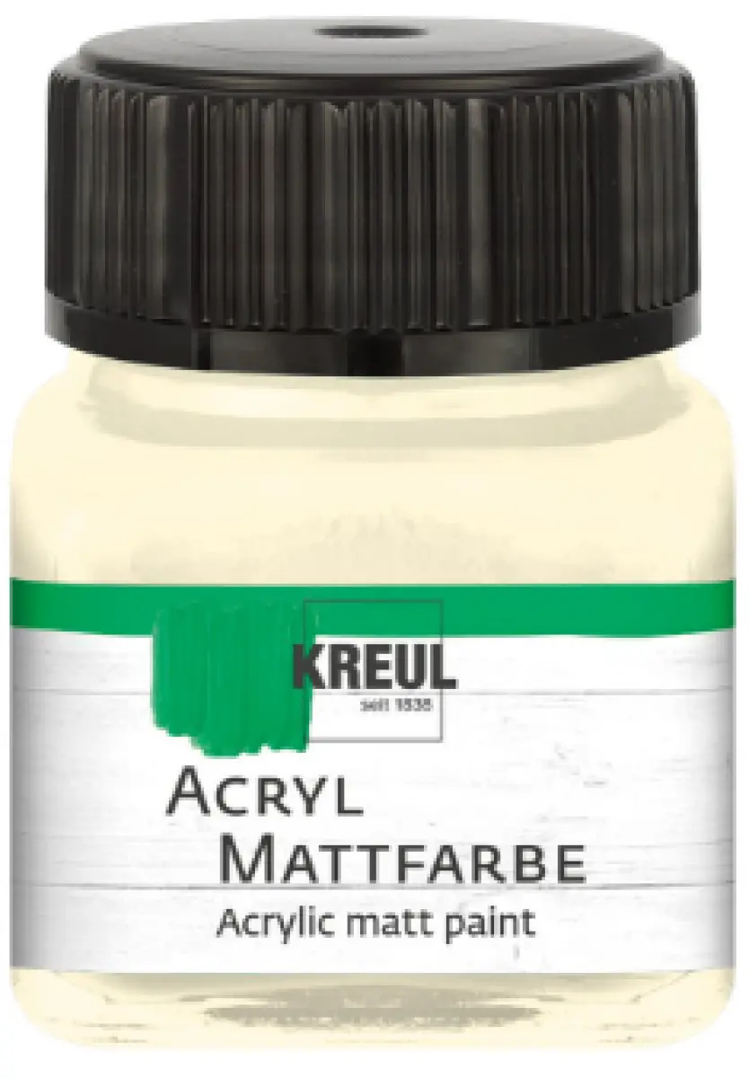 Akrylová barva Kreul Matt – 57 Ivory