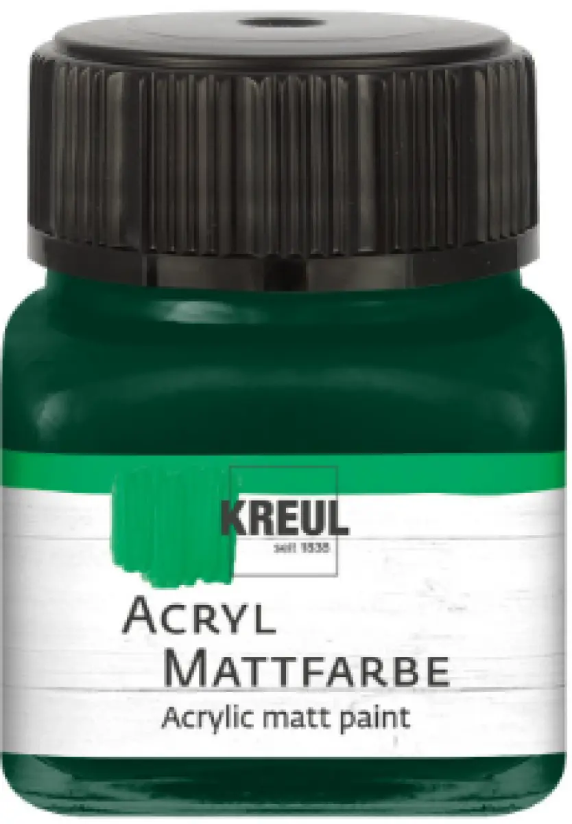 Akrylová barva Kreul Matt – 70 Fir Green