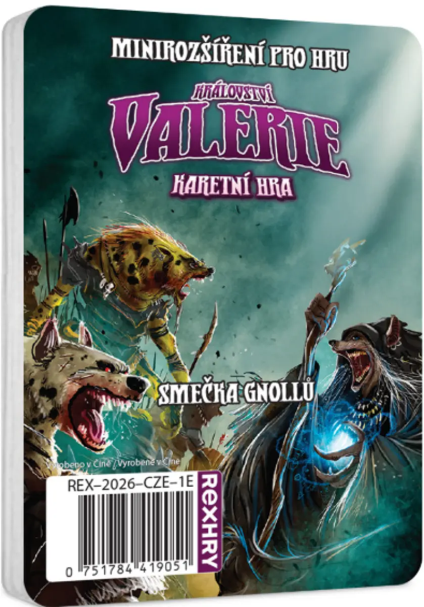 Království Valerie: Karetní hra - Smečka gnollů (mini rozšírenie) - hra z kategorie Ostatné
