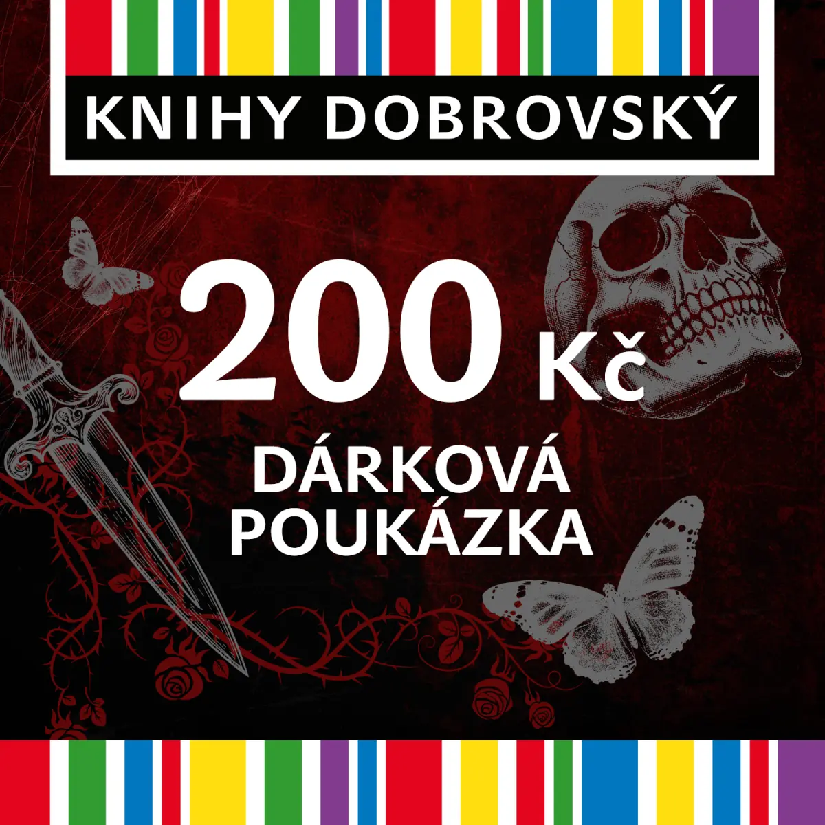 Elektronická dárková poukázka pro temné duše 200 Kč