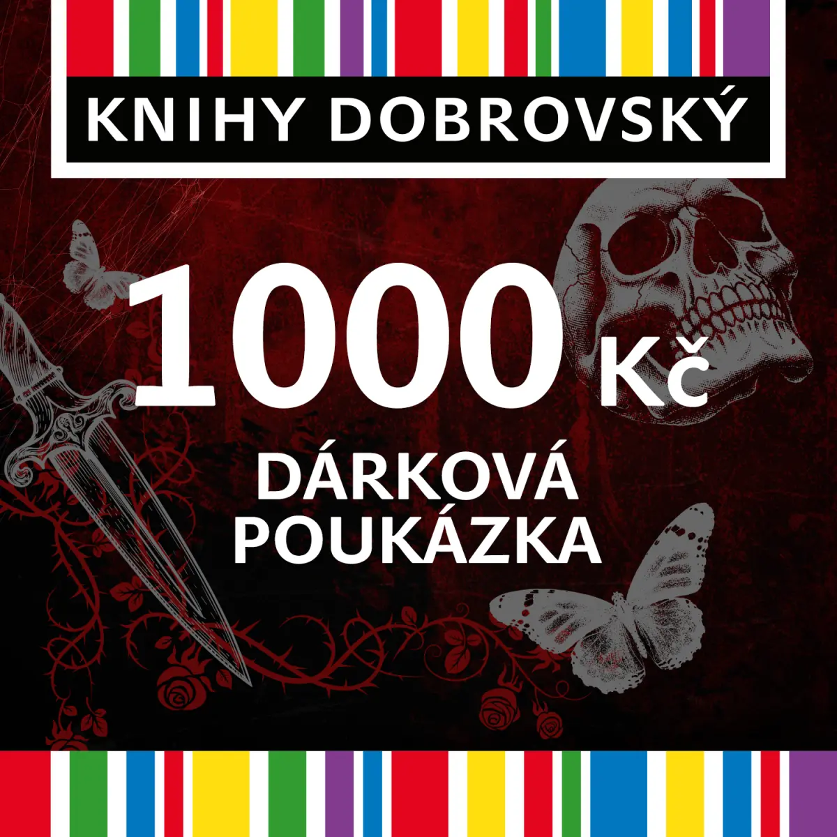 Elektronická dárková poukázka pro temné duše 1000 Kč