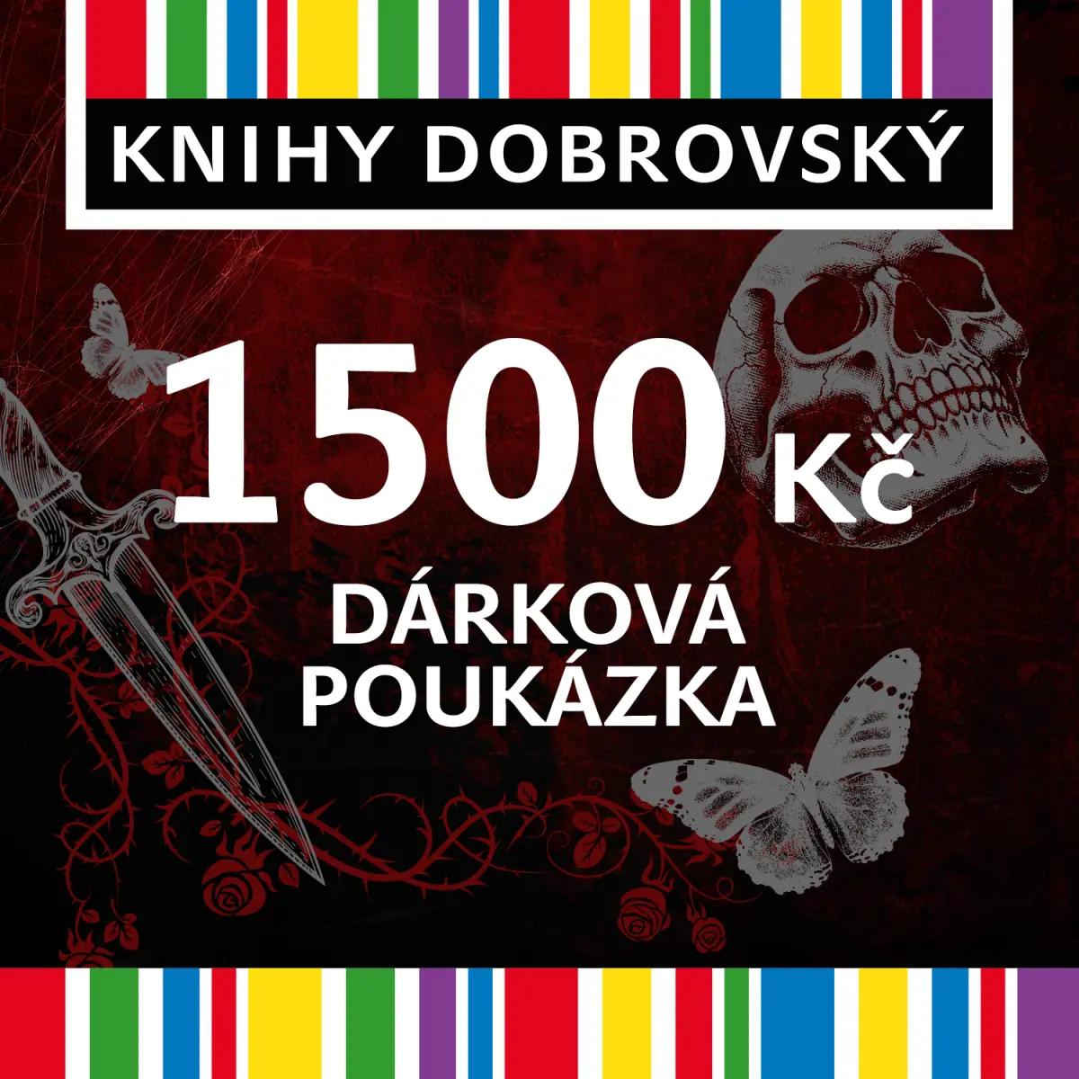 Elektronická dárková poukázka pro temné duše 1500 Kč
