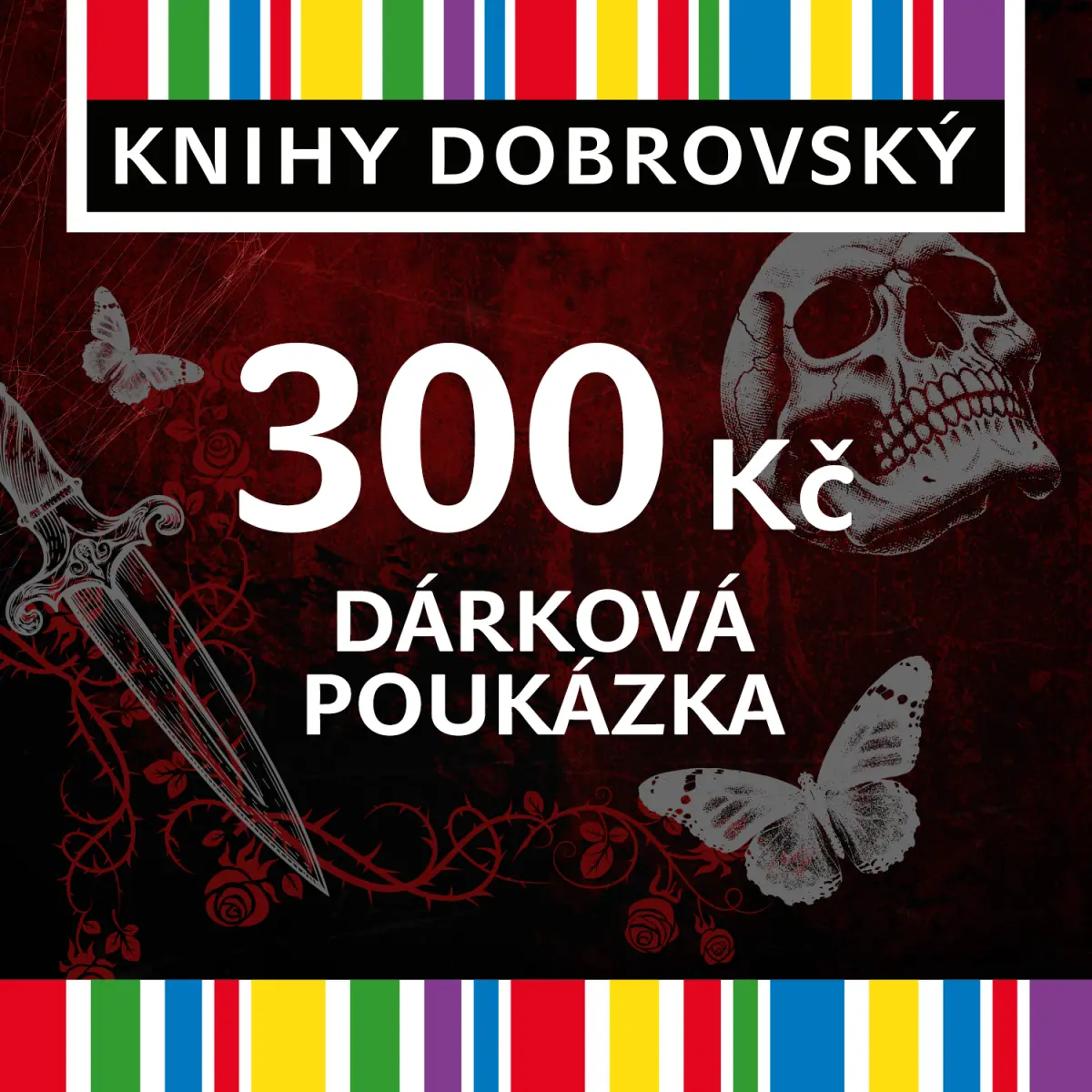 Elektronická dárková poukázka pro temné duše 300 Kč