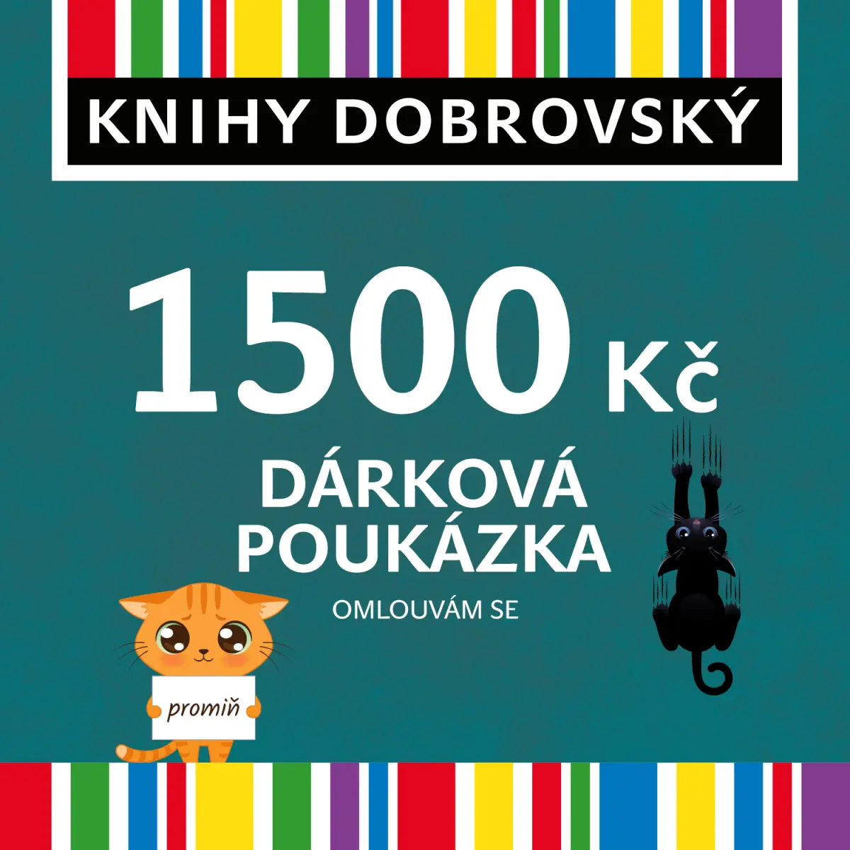 Elektronická dárková poukázka na usmířenou 1500 Kč