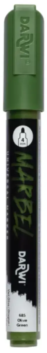 Akrylový marker Marbel 4mm – 685 Olive Green
