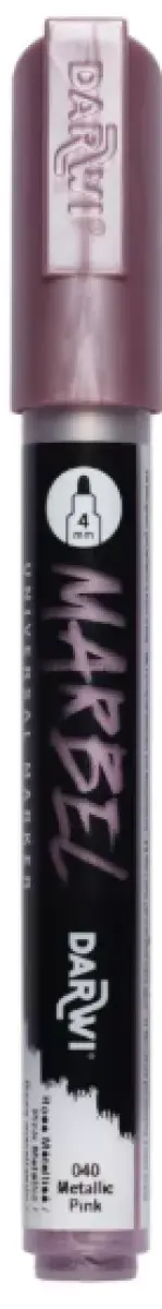 Akrylový marker Marbel 4mm – 040 Metallic Pink