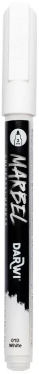 Akrylový marker Marbel 2mm – 010 White