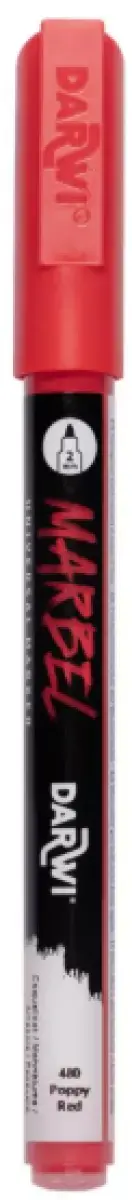 Akrylový marker Marbel 2mm – 480 Poppy Red