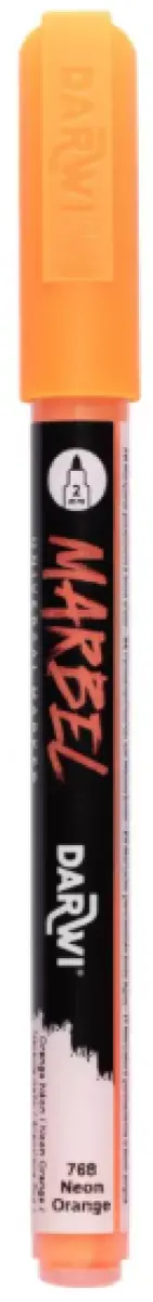 Akrylový marker Marbel 2mm – 768 Neon Orange