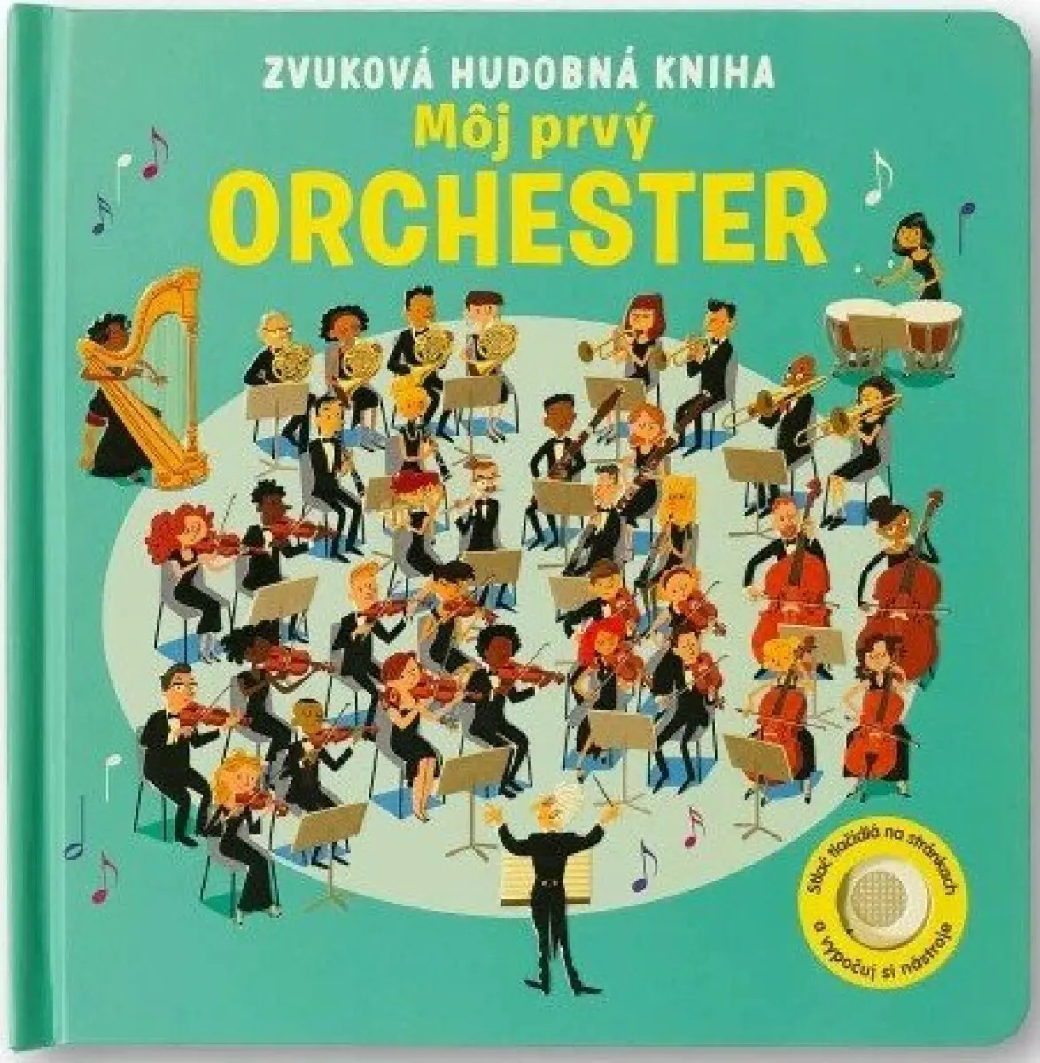 Môj prvý orchester (Zvuková hudobná kniha) - Sam Taplin, Sean Longcroft (ilustrátor)