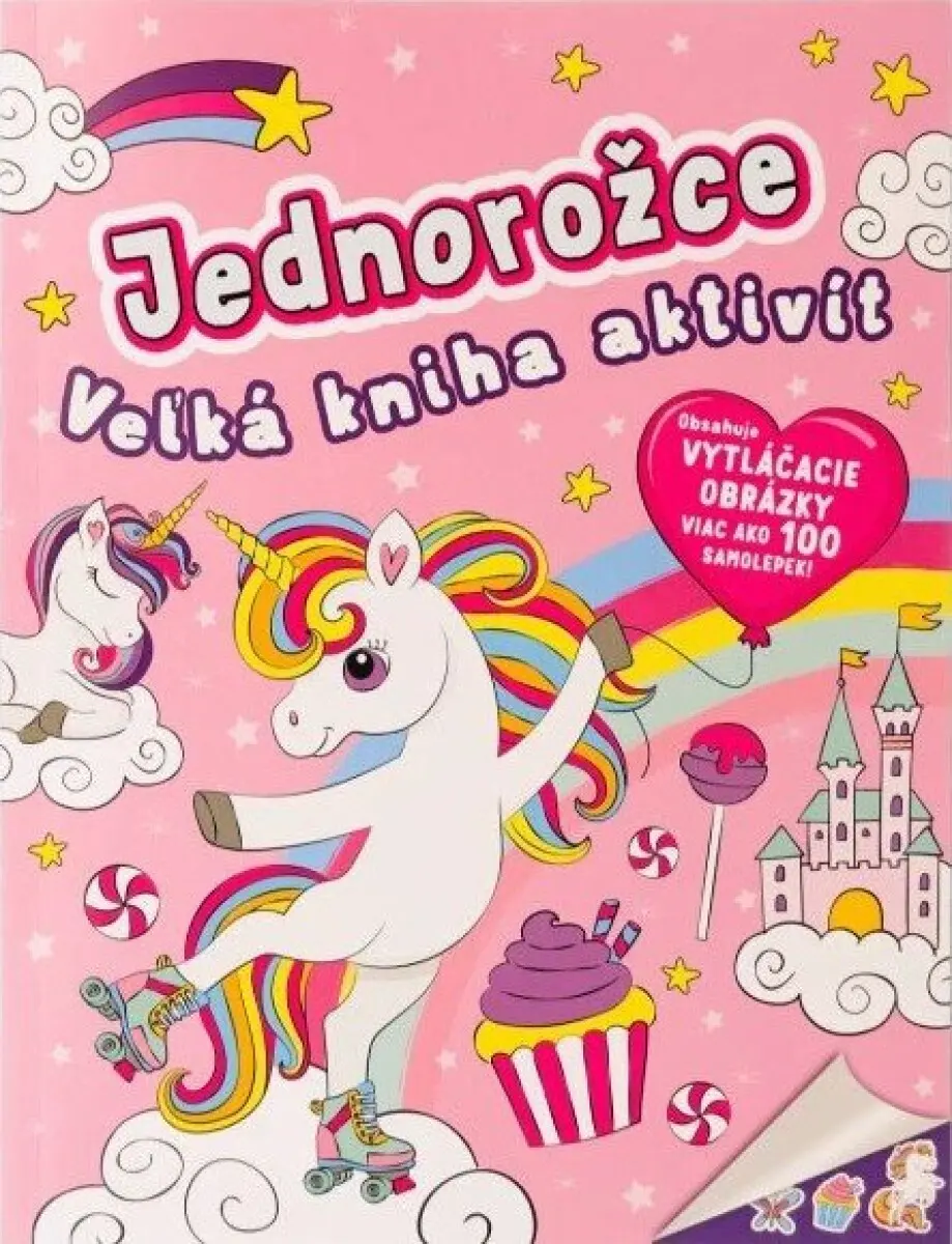Jednorožce - Veľká kniha aktivít - Jake McDonald (ilustrátor),Jednorožce - Veľká kniha aktivít - Jake McDonald (ilustrátor) - kniha z kategorie Hravé