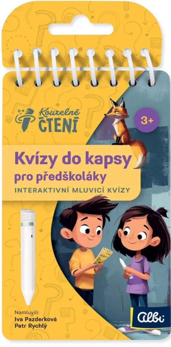 Kvízy do kapsy pro předškoláky - Kouzelné čtení Albi
