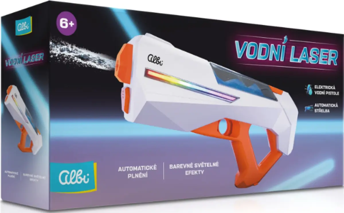 Vodní laser - Elektrická vodní pistole