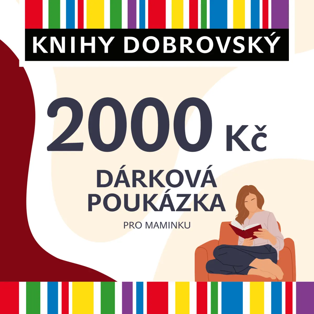 Elektronická dárková poukázka pro maminku 2000 Kč