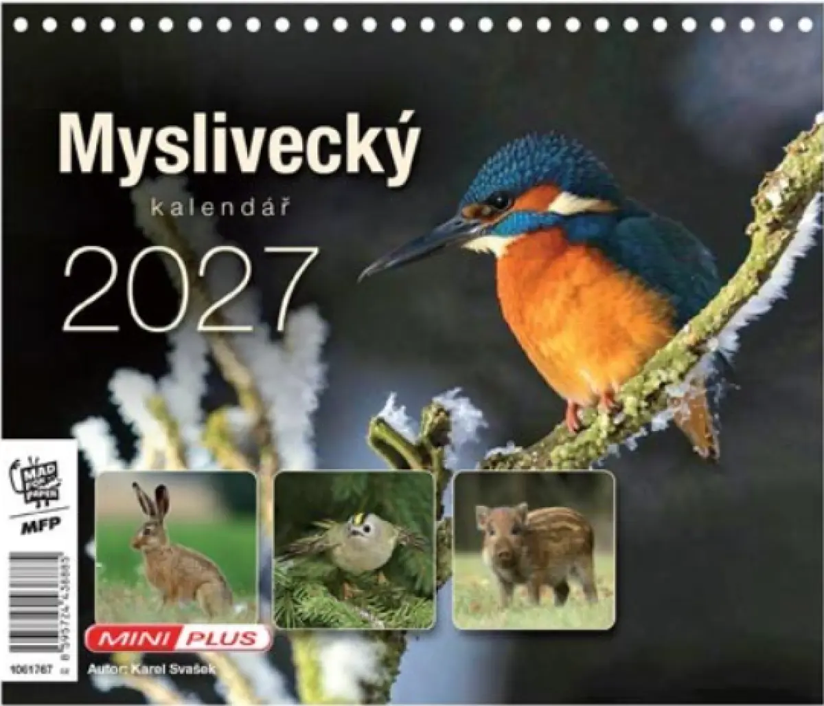 Kalendář 2027 stolní mini Myslivecký