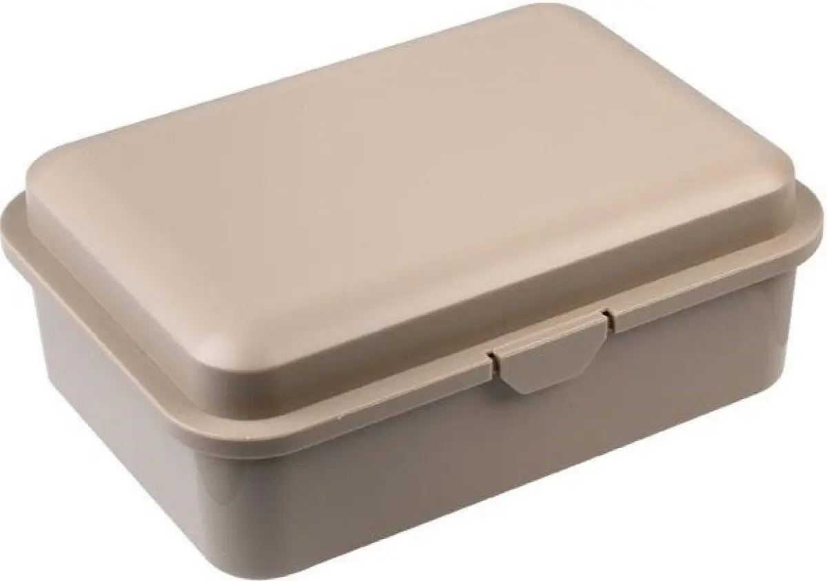 Svačinový box - střední 160x110x55 - sv. hnědý