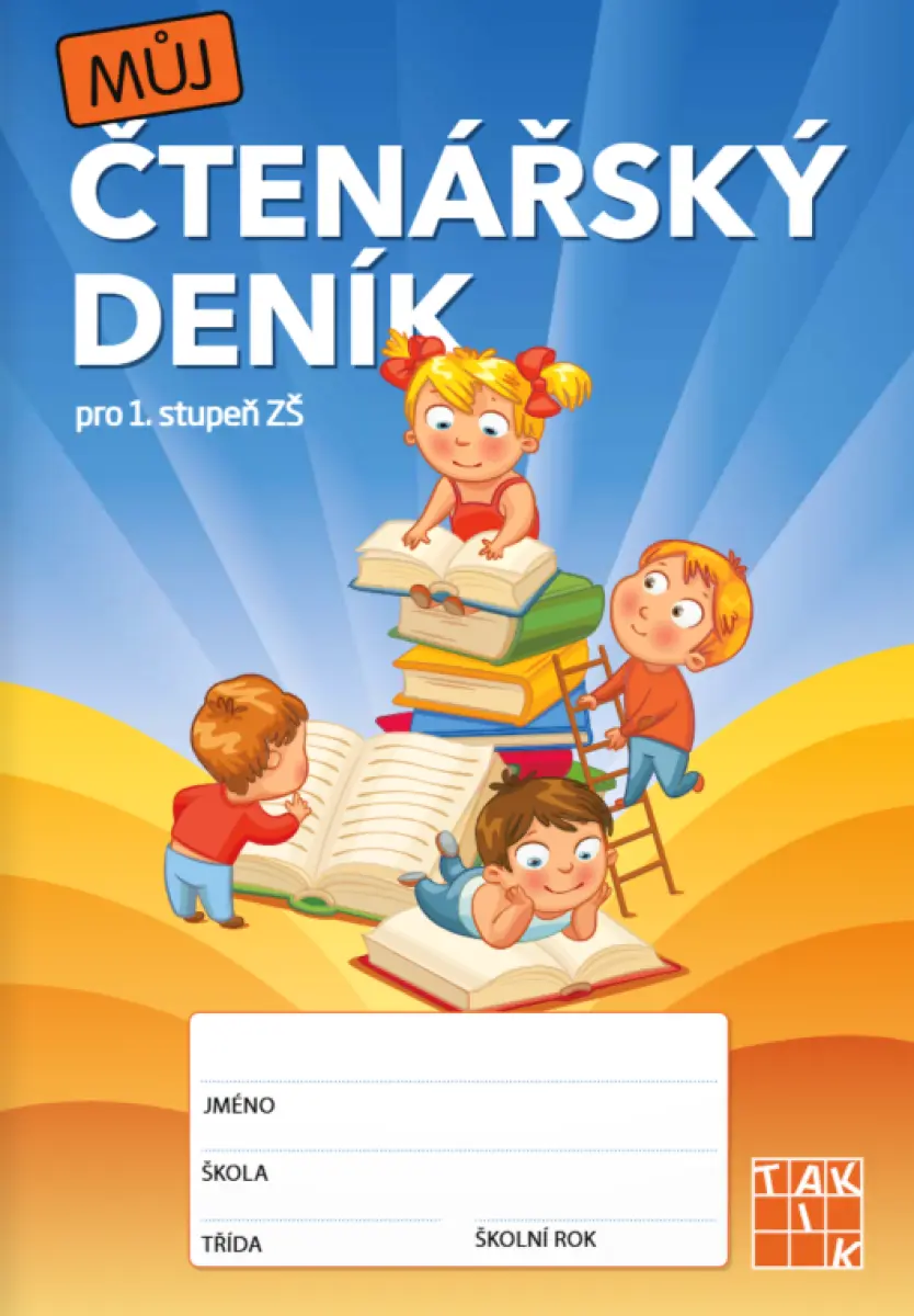 Můj čtenářský deník (pro 1. stupeň ZŠ)