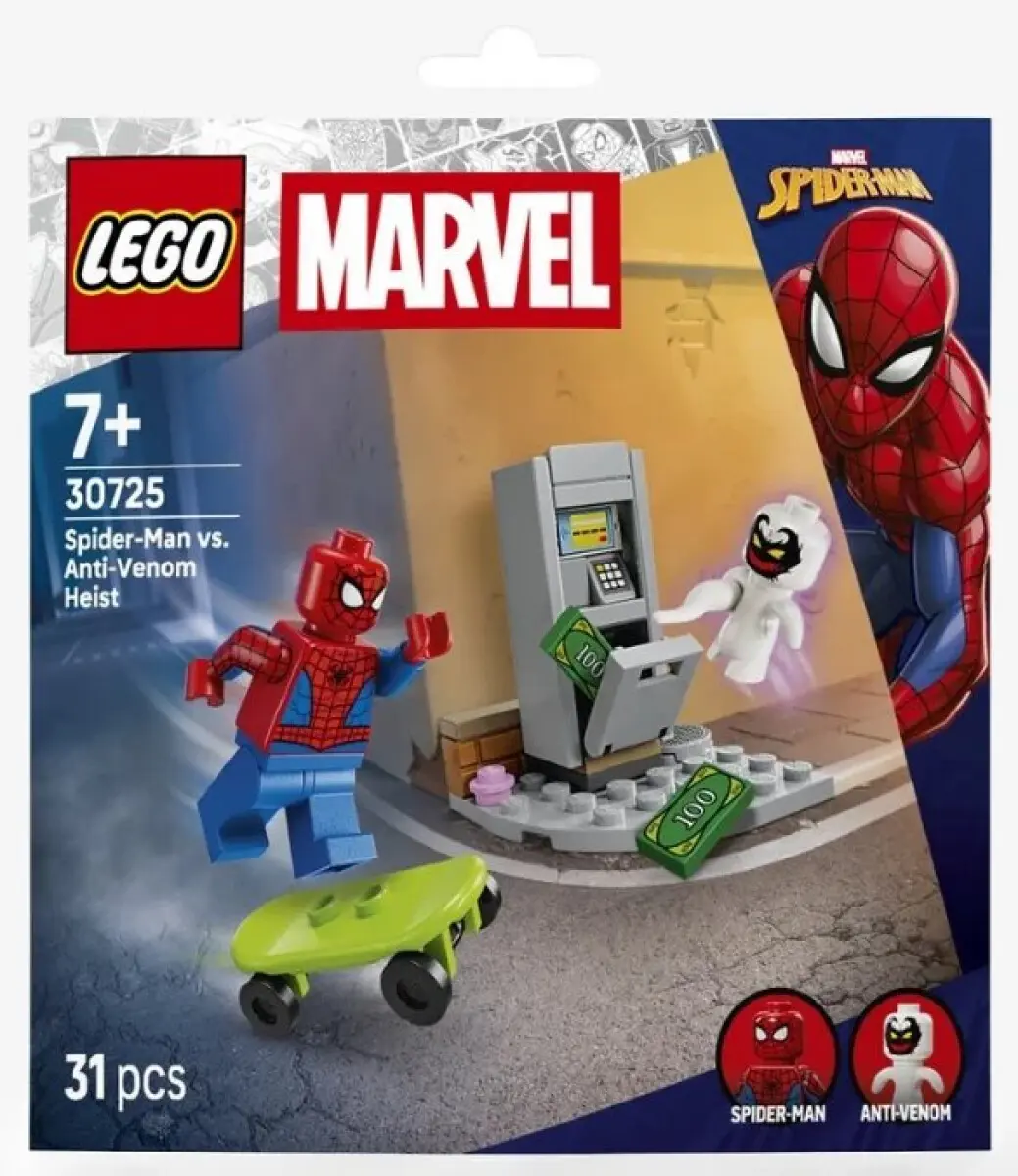 LEGO® | Marvel 30725 Spider-Man vs. Anti-Venom a loupež - -