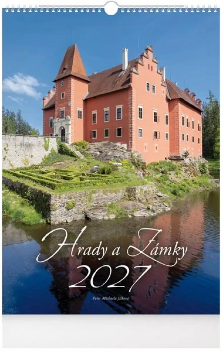 kalendář 2027 nástěnný Hrady a zámky