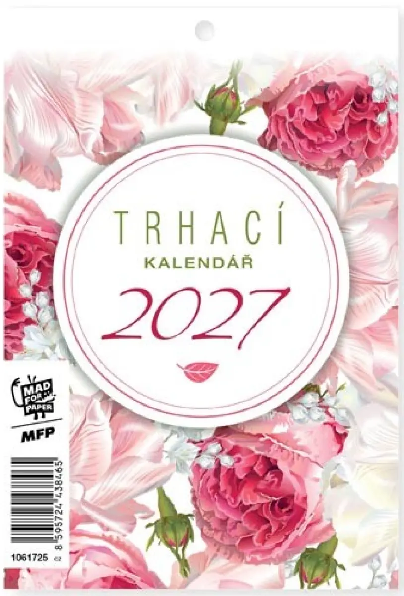 Kalendář 2027 A6 Trhací