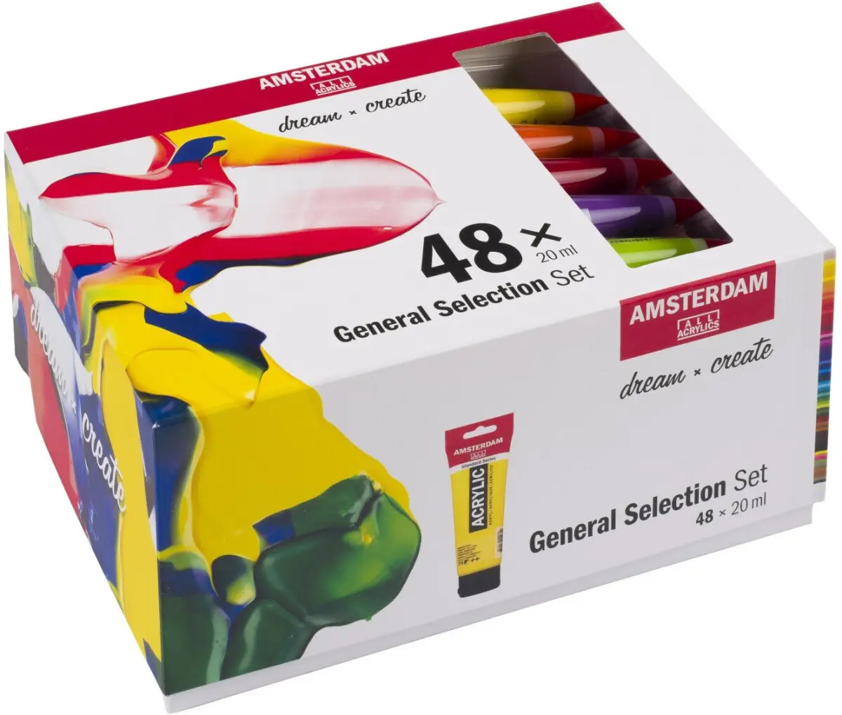 Sada akrylových barev Amsterdam Standard - 48 x 20 ml
