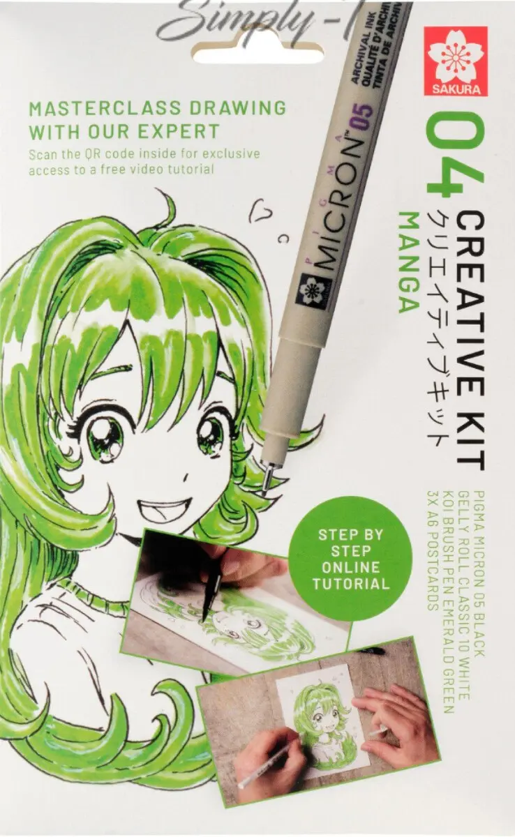 Kreativní sada Sakura - Manga