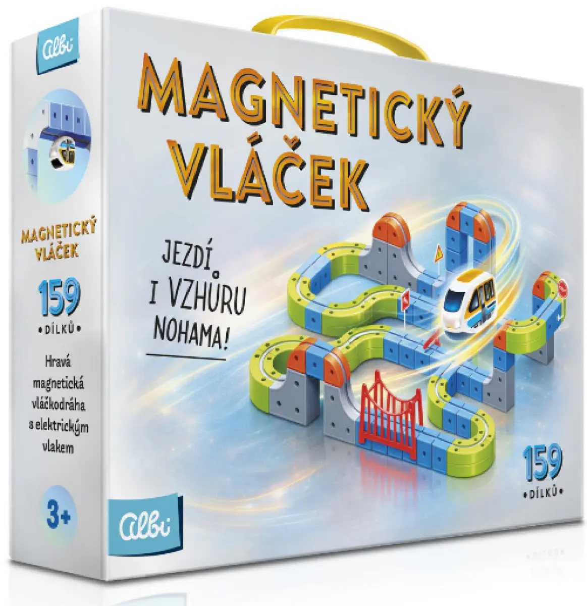 Magnetický vláček 159 dílků
