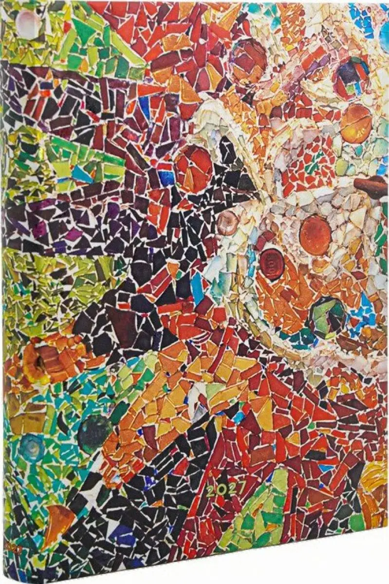 Paperblanks - 12-mesačný denný diár Gaudi’s Sun 2027