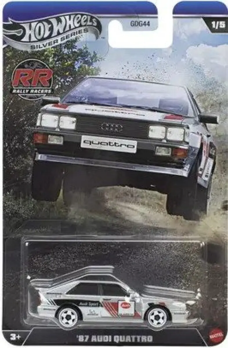 Hot Wheels Silver Series 87 AUDI QUATTRO