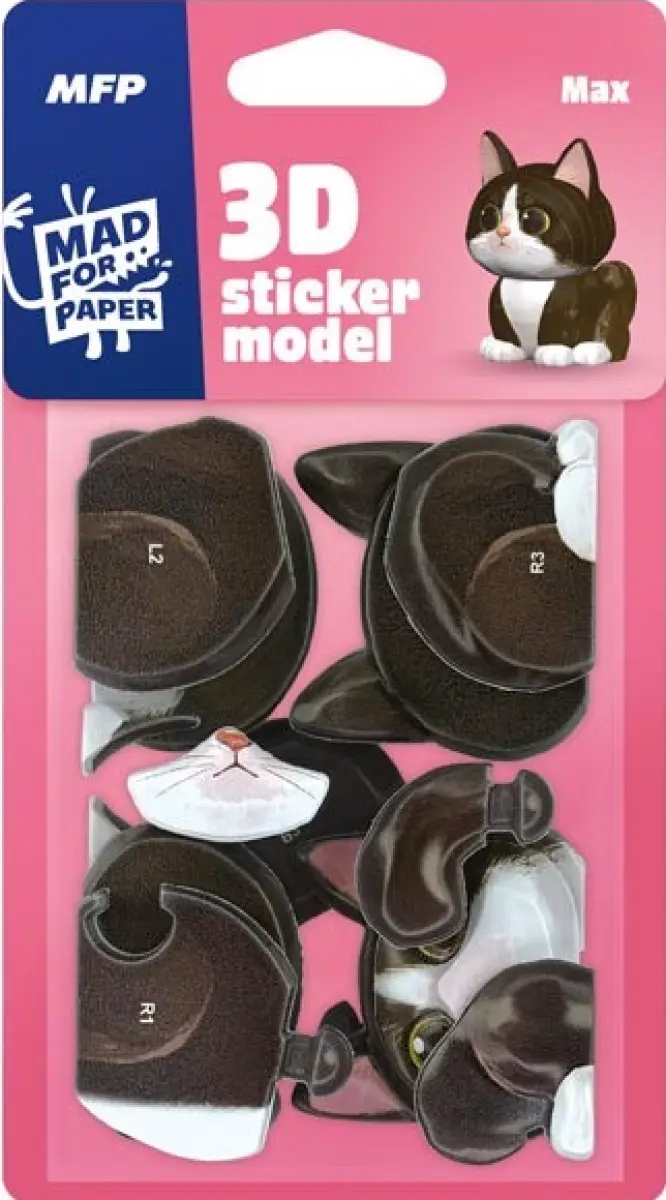 3D Sticker Model Max