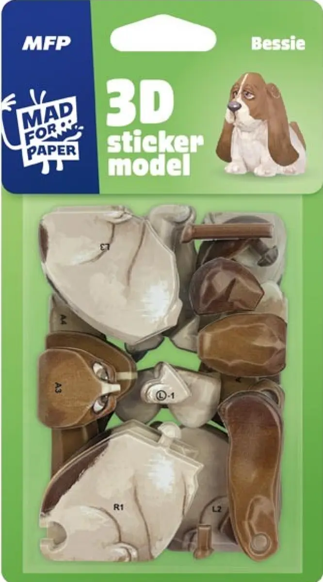 3D Sticker Model Bessie