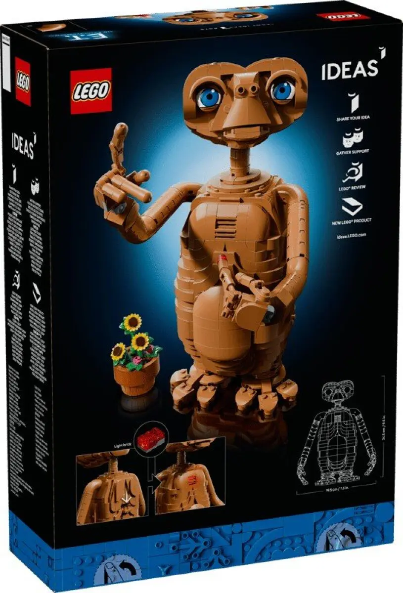 LEGO® Ideas 21370 E.T. mimozemšťan