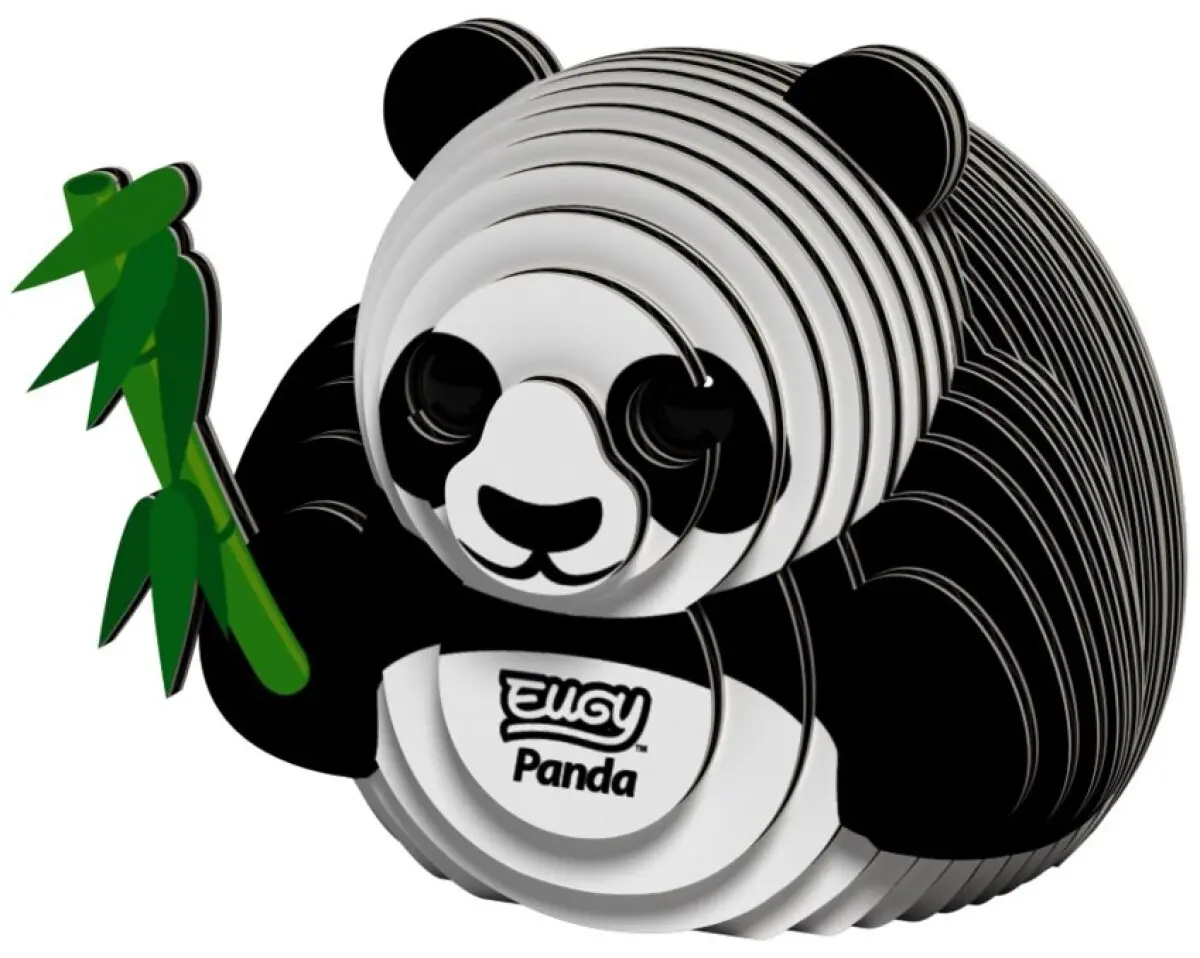 EUGY 3D kartonová skládačka - Panda