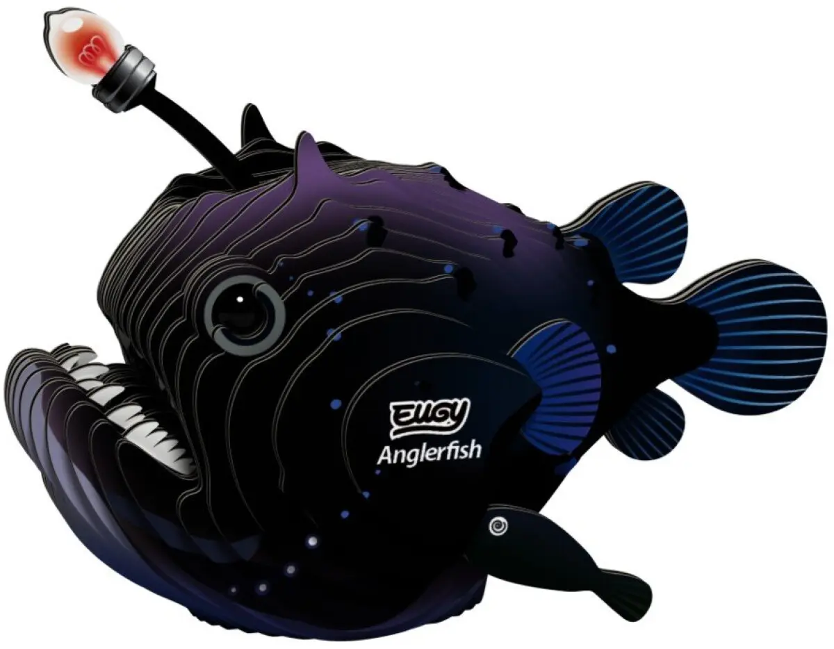 Eugy ďas mořský 3d kartonová skládačka