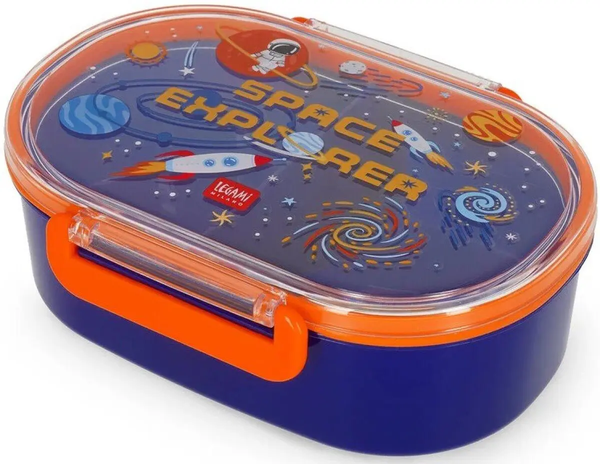 Svačinový box Legami Snack & Go - Snack Box - Space - 500 Ml uni