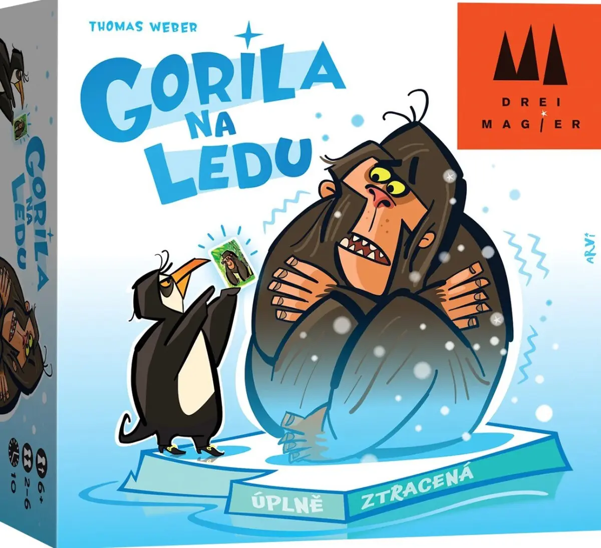 Asmodee gorila na ledu