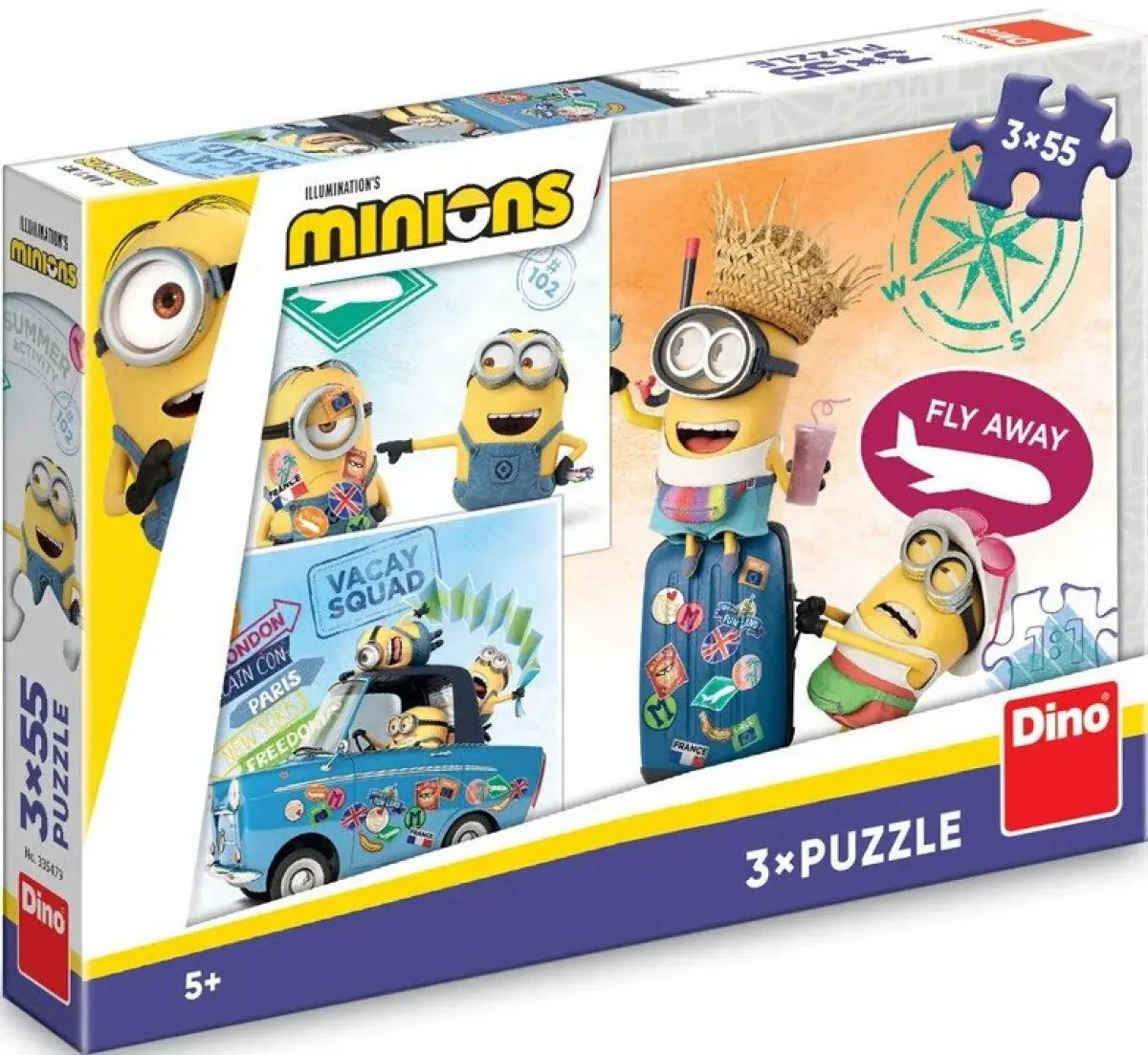 MIMONI 3x55 Puzzle | Neuveden