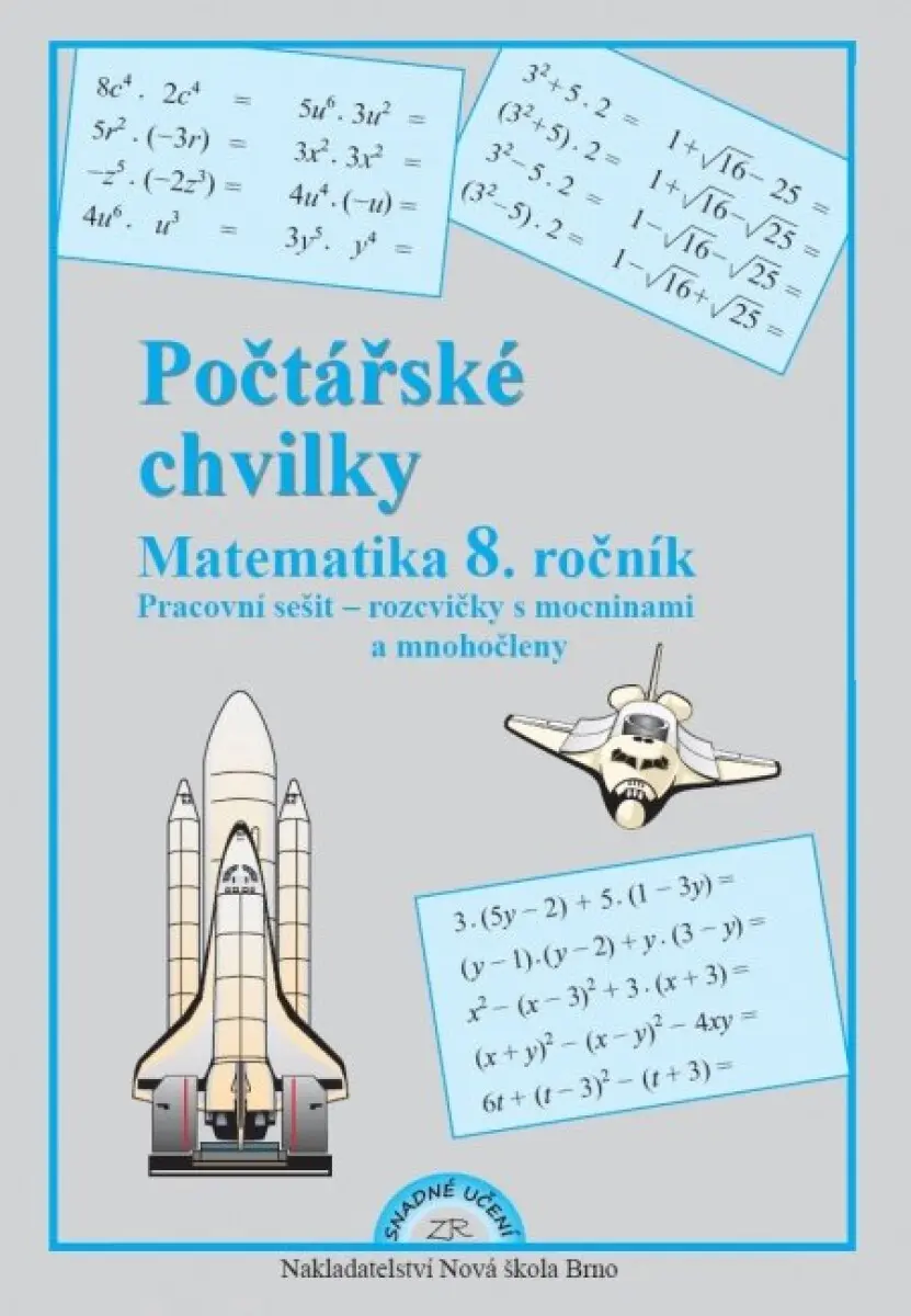 Počtářské chvilky - Matematika 8.ročník (pracovní sešit) - Zdena Rosecká